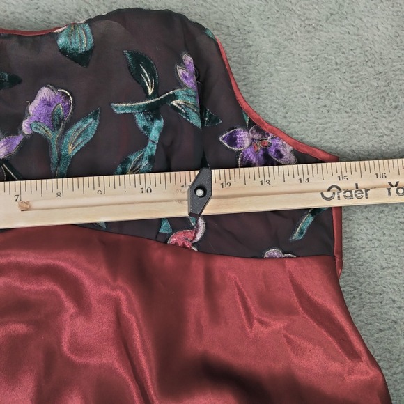 Vintage Y2K Secret Treasures Ballet‎ Gown Small Velour Satin Whimsigoth Fairy - Picture 12 of 15